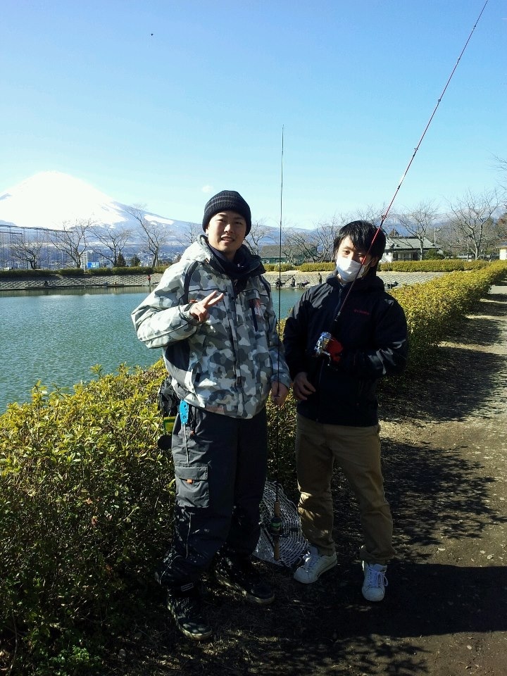2013.2.24東山湖フィッシングエリアにて画像