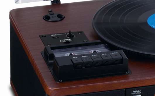 ターンテーブル/カセット付きCDレコーダー/TEAC LP-R550USB-WA