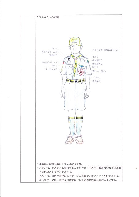 カブの記章 - ボーイスカウト春日井5団