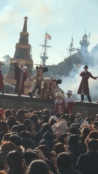 お疲れ様様会をディズニーにて