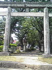 清水町 八幡神社鳥居と入口@ 画像