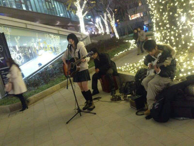 12/09 ストリートライブ＠警固公園