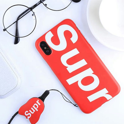 シュプリーム iPhoneテンソフトケース フルカバー おしゃれ