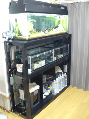 水槽台サイズ1400ｘ400ｘ1180㎜