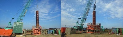 場所打ち杭試験杭