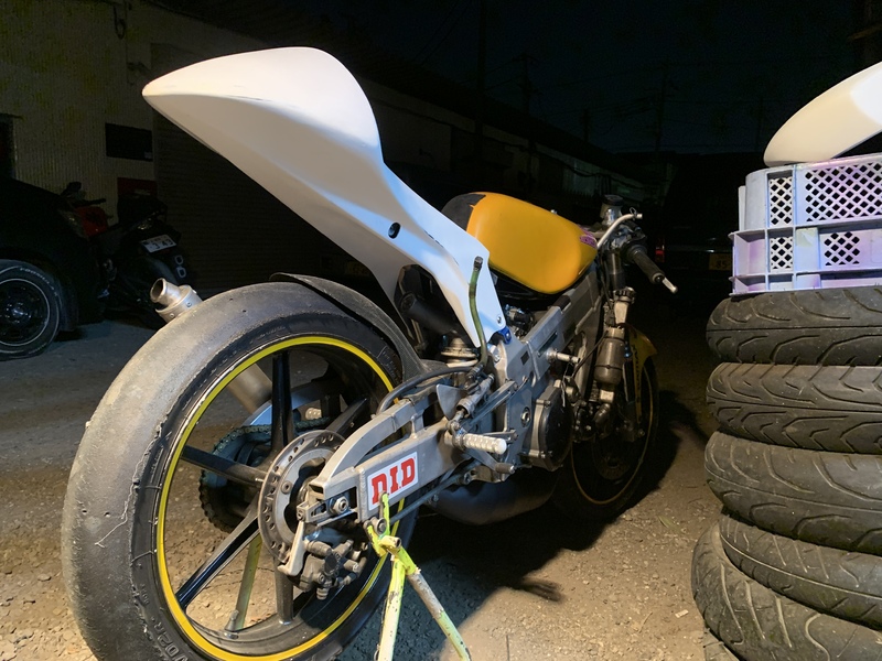 NSF250R NX7 アッパーアンダーカウルセット サイドナックル付き RS125R