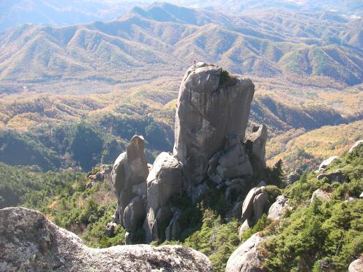 2010年11月3日~4日 牆山~金峰山(テント泊)