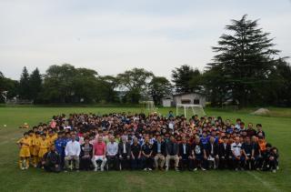館林市上山市少年サッカー30周年交流大会画像