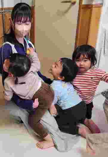 子ども達といっぱい遊んでくれてありがとう