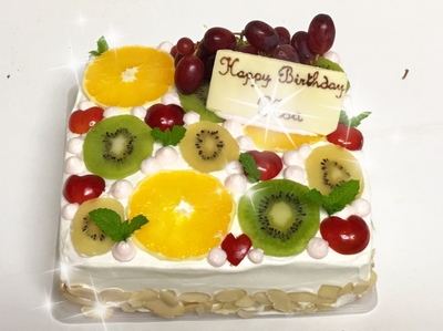 フルーツケーキ