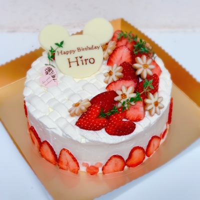 イチゴのショートケーキ