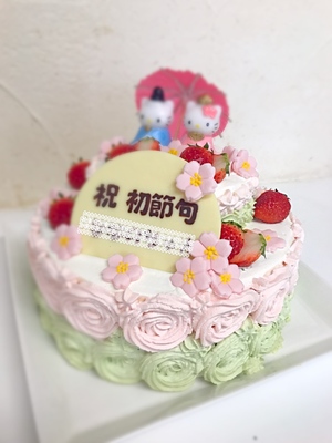 ひな祭りケーキ2