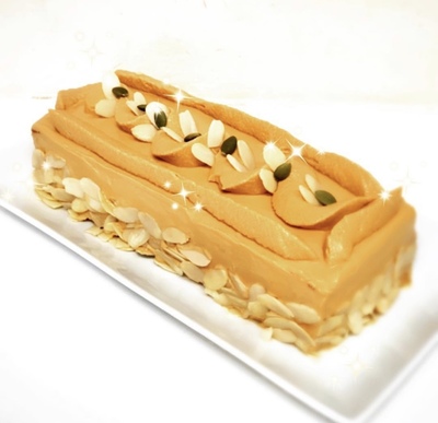 キャラメルクリームケーキ