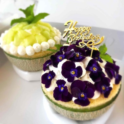 メロンケーキ