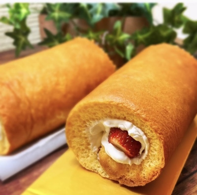 W,低糖質ロールケーキ