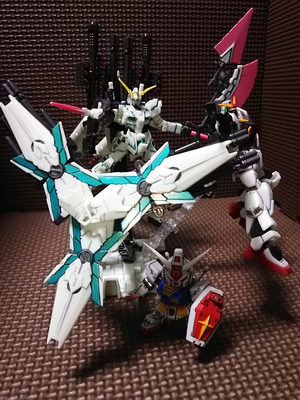ユニコーン、マークII、ガンダム