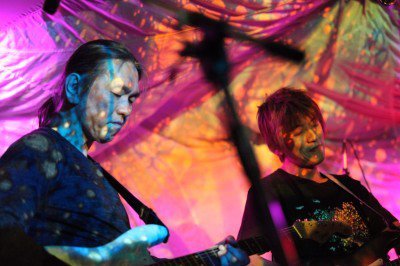 with 森園さん　Photo by SHIGEYUKI USHIZAWA