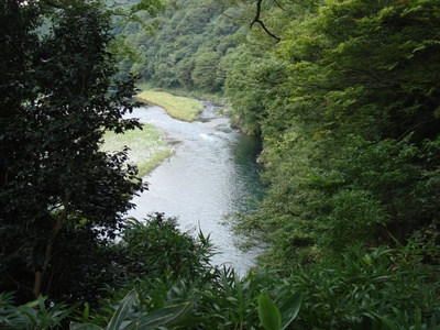 眼下には多摩川