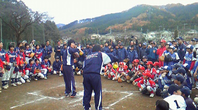 ｿﾌﾄﾎﾞｰﾙ金ﾒダリスト 西山麗　講演会