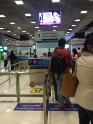 無事にバンコク到着