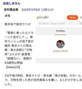 自首しません画像