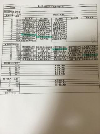 全道学生弓道選手権大会画像