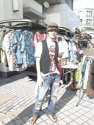 ■三条通りにて。