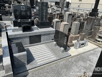 お墓のリフォーム工事