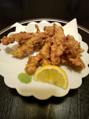 鳥松葉唐揚